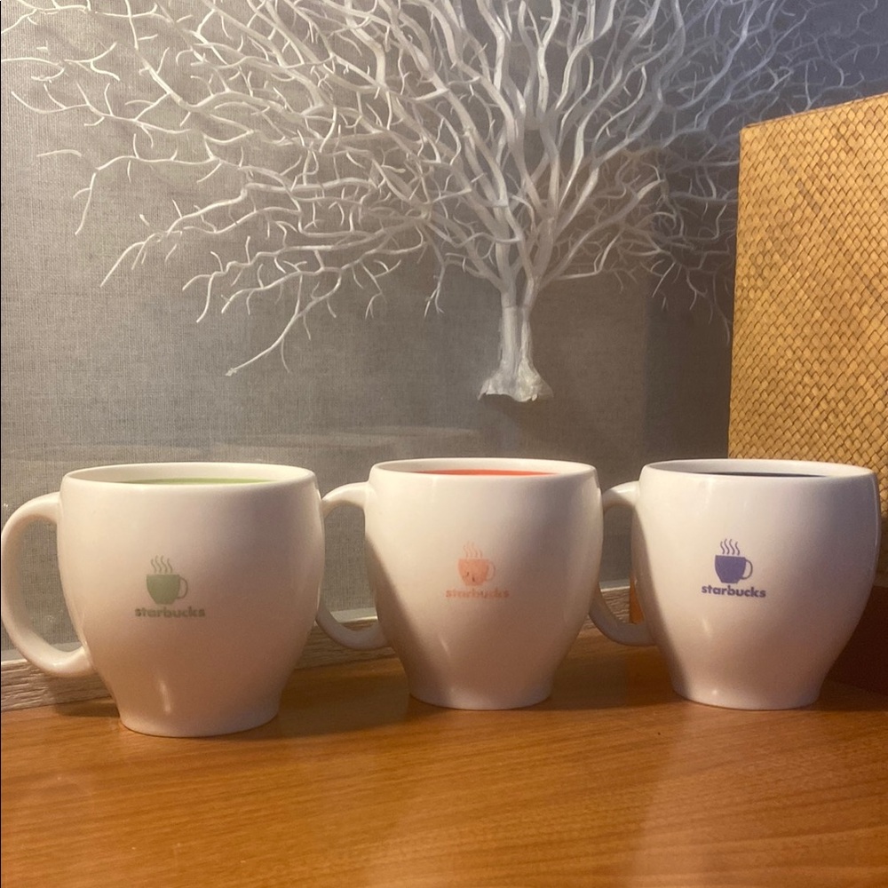 Abbey Starbucks Ceramic Mugs 2003-2004